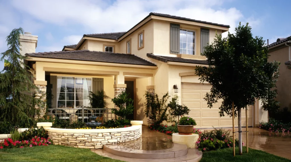 residential property exteriors front view at neighborhood palm city fl 1